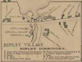 Ripley Village Map of