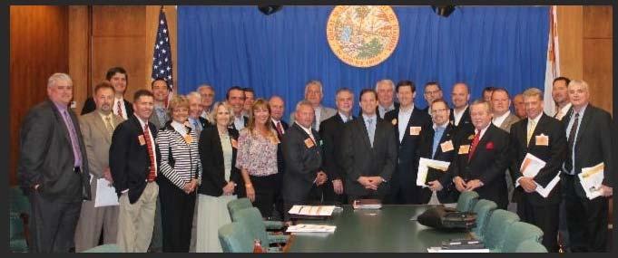 Lt. Governor Carlos Lopez-Cantera and CFHLA Delegates For your information, the following CFHLA members attended this meaningful and important industry activity: Cindy Andrews Sunbrite Outdoor