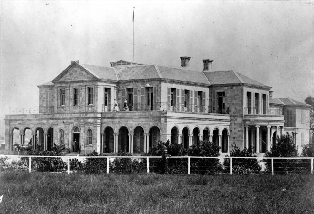 A Palace for His Excellency, Queensland s Old Government House. Katie McConnel Government House, circa 1867. Image courtesy of the State Library of Queensland.
