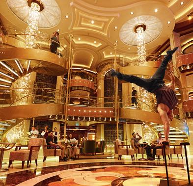 Vines wine bar. Enjoy attentive Princess service, a hallmark of every cruise, in each interaction with our crew, from the Captain to waiters to deck stewards. Venues and features vary by ship.