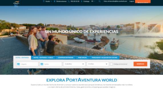 PRESS RELEASE PortAventura World Parks & Resort launches a new corporate website with a special section about the Ferrari Land project The