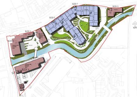 Extensive negotiations with local authority to obtain strategic outline approval. Remediation of the 6.6 acre site with river enhancements including improved flood alleviation works.