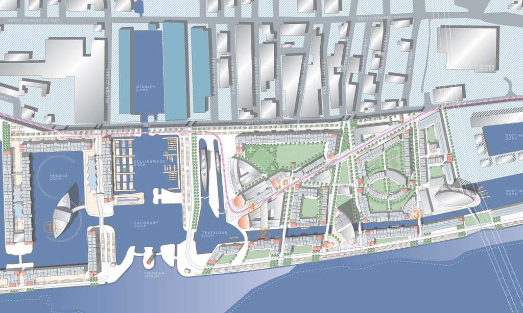 Stephen GEorge & Partners LLP Urban Regeneration Portfolio Waterfront City.