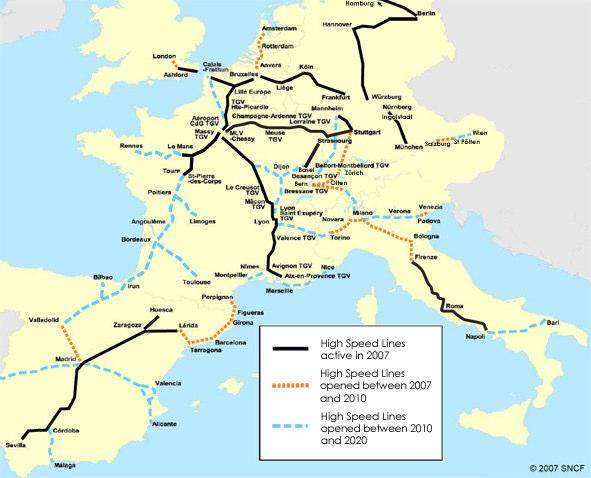APPENDIX The case for considering High Speed Rail as an alternative to airport enlargement i) European high speed rail is a proven technology which was introduced in France in 1981, linked to Britain