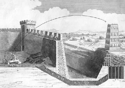 Defending the castle was not easy. Enemies used many weapons to try to take over a castle. They used large battering rams to hammer away at the castle s walls and gates.