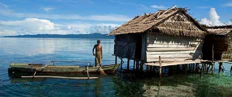 Raja Ampat WAYAG S WEST PAPUA, INDONESIA Remote and undisturbed, the breathtakingly On land, many species