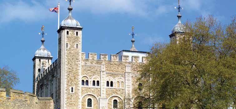 Insurance, Other Legal Essentials and Safety The Tower of London built by William the Conqueror in the early 1080s.