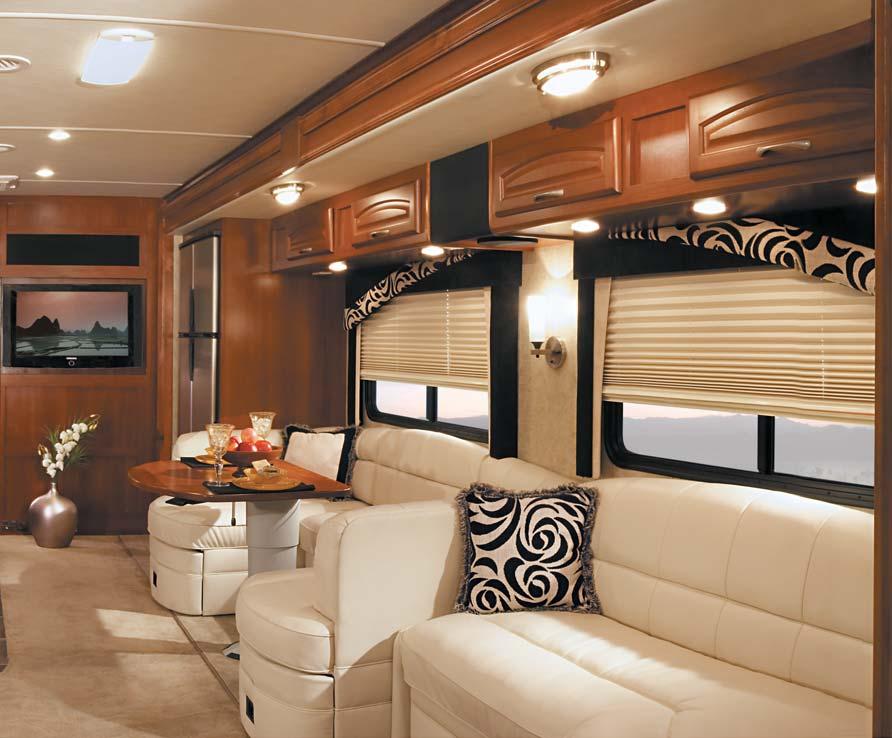 Class A All The Way Pace Arrow sits at the very pinnacle of gas motor homes, with a widespread reputation as one of the most luxurious Class A