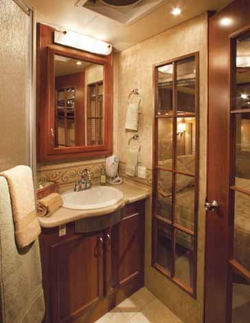 The room you may appreciate most is the bedroom suite, especially the clean, private bath.