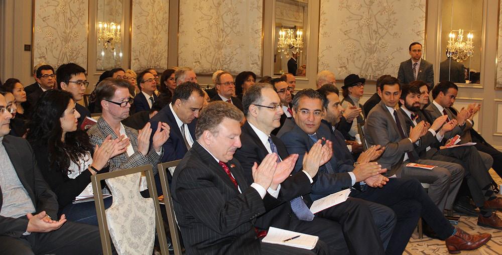 The final leg of the road show took place in New York City, at the InterContinental Barclay Hotel.
