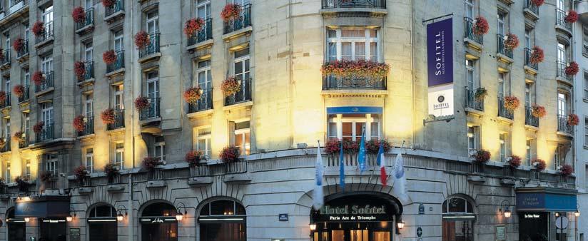 ARC DE TRIOMPHE SOFITEL DEMEURE HOTELS, FRANCE A stellar Parisian experience awaits you For the most unforgettable stay in Paris, the Arc dé Triomphe Sofitel Demeure is a perfect choice.