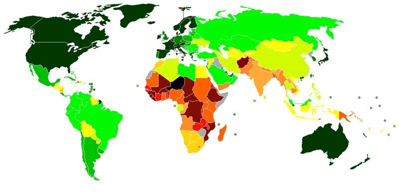 The HDI (Human development Index) This ranks
