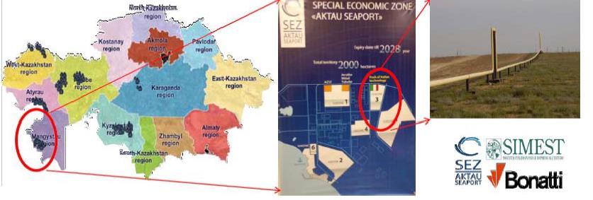 CCIK: actions 2010-2011 Italian Oil District Aktau Special Economic Zone 150 ha area dedicated to Italian investors upon SEZ basis (fiscal benefits such as 0% on profit tax; 0% on land value tax; 0%