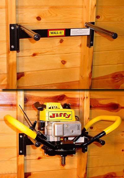 your basement Protects your Power Ice Drill from damage, needs NO floor