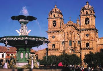 TREASURES OF PERU Distinctive Fully Escorted Tours Featuring Private and Semi-private Land Services CLASSIC TREASURES OF PERU P-01 LIMA, CUSCO AND MACHU PICCHU Five Days USA Departures: Friday &