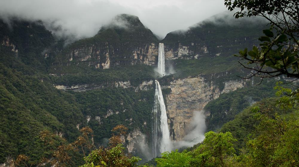 Gocta Waterfalls with its 771mt. is the third tallest in the World. Hike duration: 5-6 hrs.