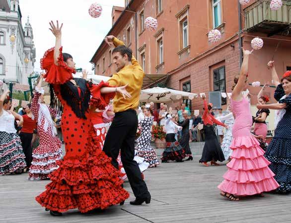 Flamenco dancers J. Carlos Valera Bernal Santuario de la Fuensanta, Murcia SPANISH LANGUAGE OF THE PAST, PRESENT AND FUTURE Spanish is the second most spoken language in the world.