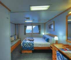 Exploring Tasmania 7 Night Tasmania Wilderness Expedition Cruise EXTENDED CRUISES Deluxe Stateroom Let Coral Expeditions introduce you to all the hidden jewels of the Tasmanian coastline on the