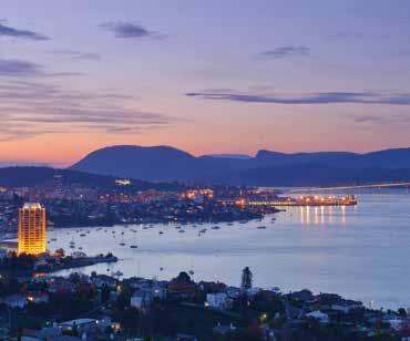 Hobart & Southern Tasmania HOBART ACCOMMODATION Wrest Point HHHHI From price based on 1 night in a Water Edge Room, valid 1 Apr 30 Sep 17. From $ 80 * 410 Sandy Bay Road, Sandy Bay MAP PAGE 29 REF.