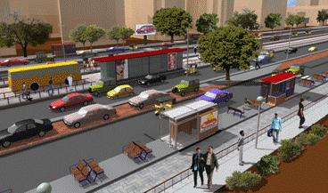 INFRASTRUCTURE STATUS Thrust on clean transport infrastructure Bus Rapid Transit System (BRTS) Simulation of BRTS Project Implemented jointly by the state government, Gujarat Infrastructure