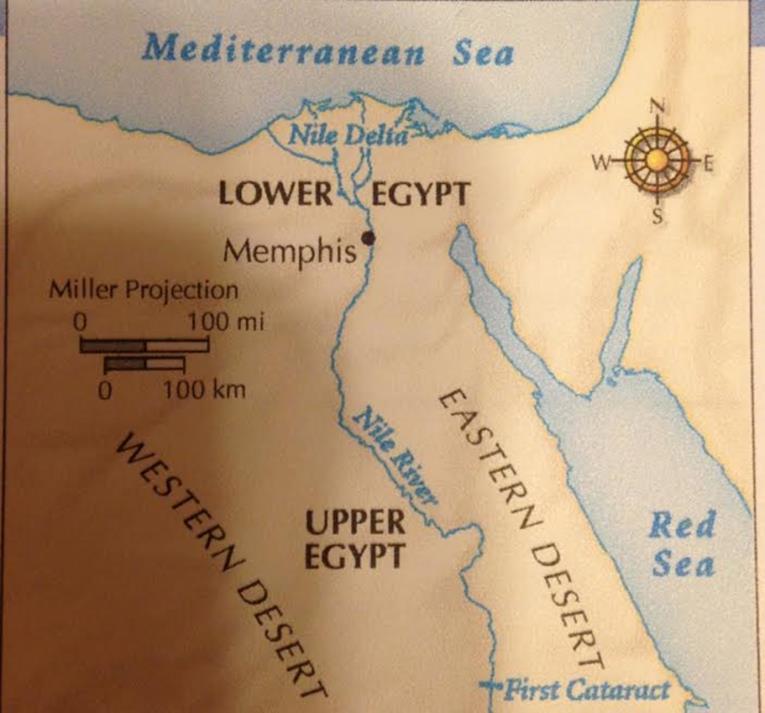 Geography Helps Shape Egypt No Nile! No Egypt!