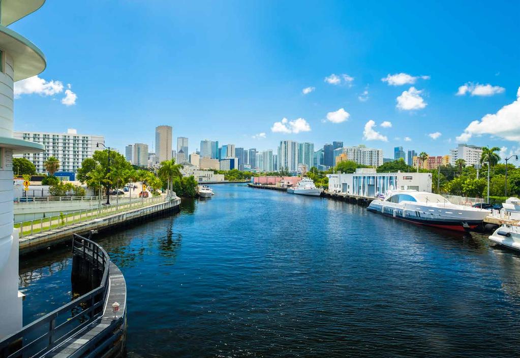 ONCE A PLACE WHERE VISIONARIES BEGAN, NOW IS A PLACE OF BOUNDLESS OPPORTUNITIES The Miami River has always been a beloved local icon.