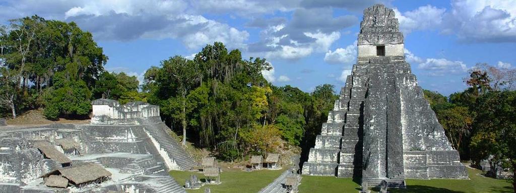 TIKAL ARCHAEOLOGICAL SITE ONE DAY TOUR 15 hrs approx. including time of flight Box breakfast will be delivered at the reception desk of your hotel.