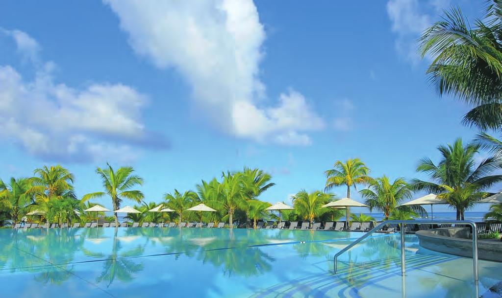 + Standing majestically on the protected north western coast of Mauritius, overlooking a bay sheltered from the trade winds, Le Victoria is halfway between the fashionable centre of Grand Baie and