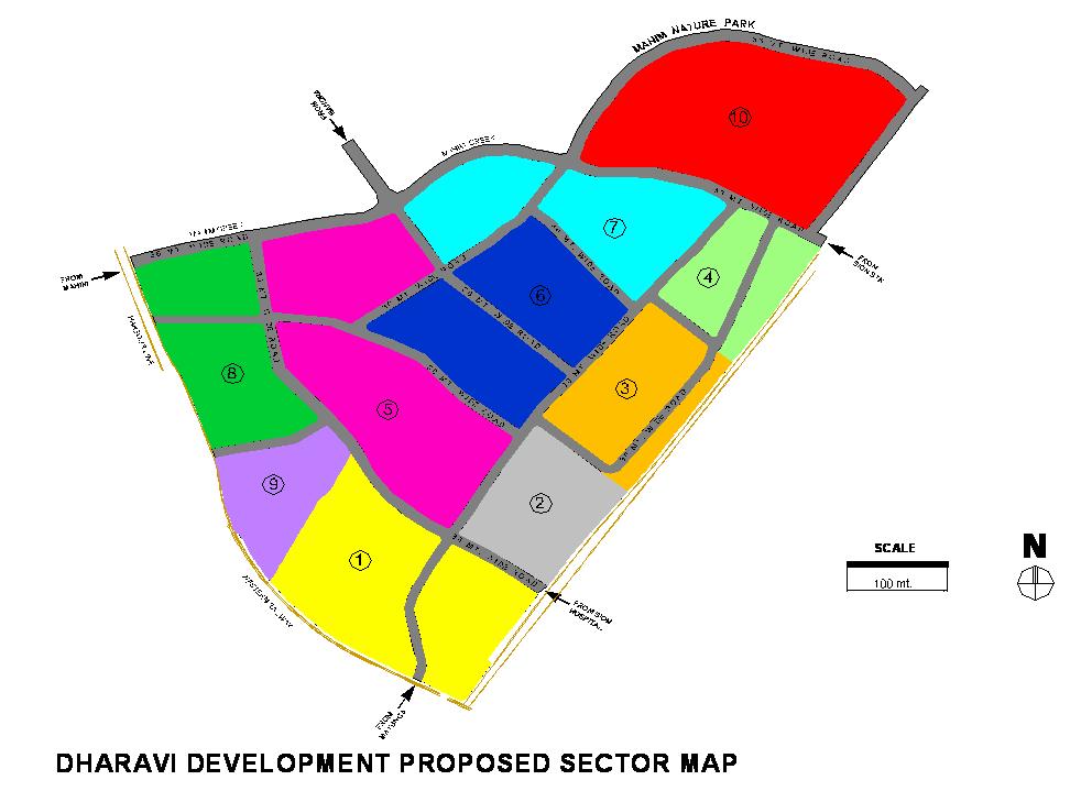 5.0 DEVELOPMENT PLAN The development plan for Dharavi has many amenities in it; viz.