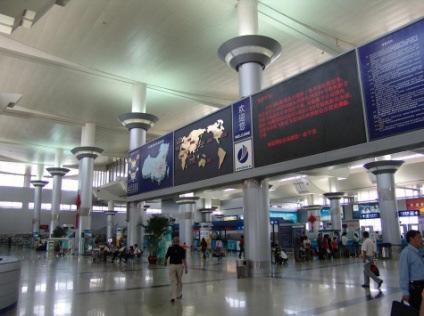 Shanghai Pudong International Airport - Automatic Baggage Handling System.