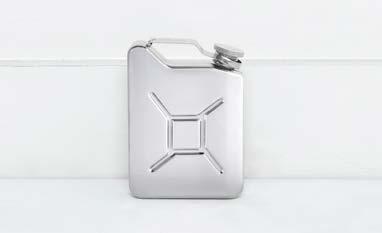 SOFT TOUCH CANTEEN FLASK 3875 Holds 33 oz (1 L) Aluminum & soft coat finish $12.
