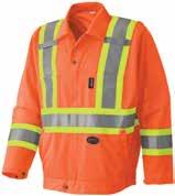 Models and sizes may vary in each location SAFETY SAFETY APPAREL Hi-Viz Traffic Safety Coveralls Polyester knit 6001/5999A - CSA Z96-09 Class 3 Level 2 6003 - CSA Z96-09 Class 1 Level 2 Mesh