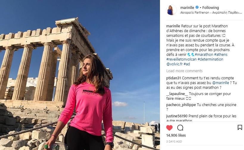 ATHENS MARATHON FRENCH BLOGTROTTERS VISIT Sports influencer beats personal record in Athens Marathon Instagram: 354,979