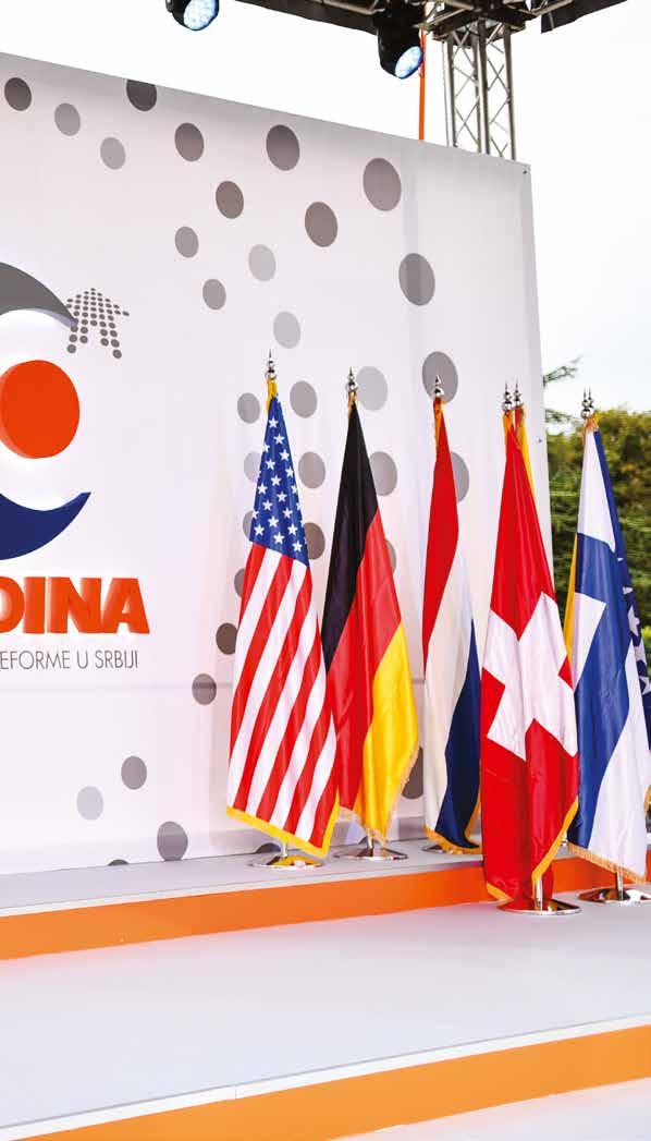 MEĐUNA RODNA PODRŠKA NALED je osnovan 2006. godine pod pokroviteljstvom predsednika Srbije i američkog ambasadora.