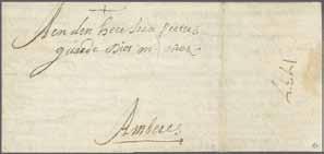 6 200 ( 170) 394 395 396 395 396 397 1813 (Aug 15): Entire letter from Vera Cruz to Cadiz, Spain endorsed 'Navio Miño' at lower left, struck with scarce upright NUEVA / ESPANA handstamp in