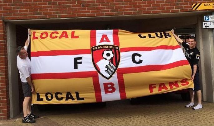 Fans of the town s football club, AFC Bournemouth, similarly
