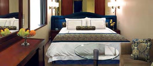 DELUXE OCEAN VIEW STATEROOM Category C1 C2 With the curtais draw back ad the atural light streamig i, these ewly redecorated 15-square-metre staterooms feel eve more spacious.