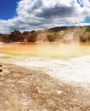 The city is positioned on The Pacific Rim of Fire, and is therefore one of the world s most active geothermal areas.