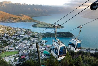 Queenstown is the adventure capital of New Zealand and is surrounded by stunning scenery and outdoor