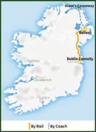 One Day Tour DC10 The Giant s Causeway, Glens of Antrim & Wild Atlantic Coast Check in Dublin Connolly Station for 07.
