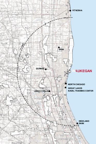 The Region REGIONAL OPEN SPACE Promote Waukegan's Lakefront as a regional ecological asset The Waukegan Lakefront adjoins one of the state's finest ecosystems: Illinois Beach State Park The Waukegan