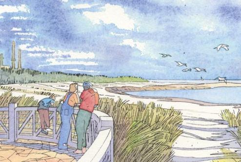 recreation at the Lakefront Ensure connectivity between Lakefront open space systems Maximize