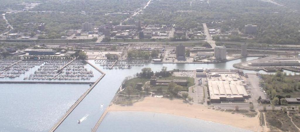 Introduction The Waukegan Harbor and Downtown today Waukegan is located 40 miles north of Chicago.