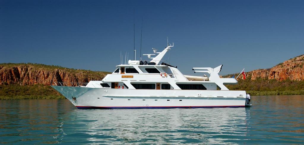 Pacific and beyond in safety and comfort. Boasting 6 staterooms plus crew and spacious living/entertaining areas, she is well appointed for all occasions.