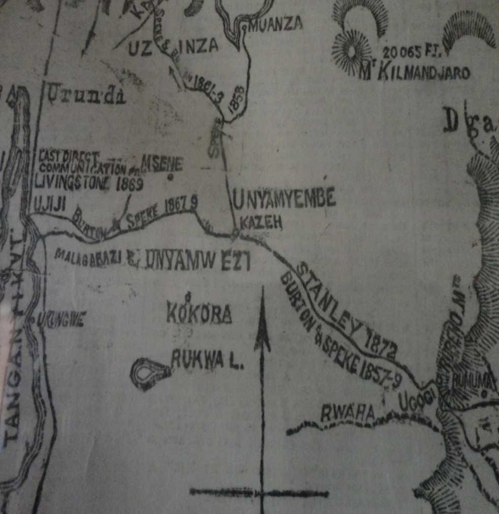 3.3. Slave Trade Caravan Route from Kigoma to Bagamoyo via Tabora The famous travels of Dr.
