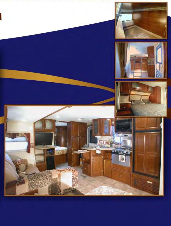 ... with one look at the inside of a WindRiver you will see that the term Luxury-Lite home away from home fits perfectly.