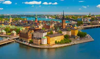 Visit Helsinki, Berlin, Copenhagen and Bergen, and witness breathtaking scenery from your ship as she glides through majestic Norwegian fjords in the legendary homelands of the Vikings.