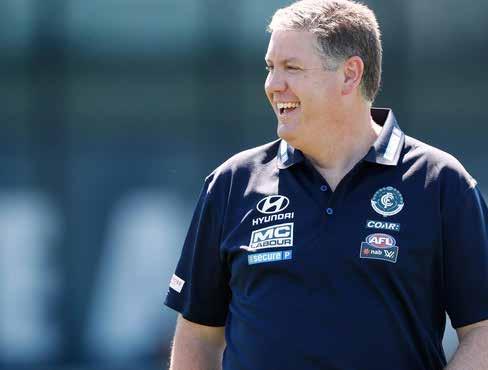 AFLW SENIOR COACH AMBASSADOR THE GUERNSEY CLUB AFLW SENIOR COACH AMBASSADOR PACKAGE GIVES YOU THE OPPORTUNITY TO SUPPORT THE HEAD COACH OF THE CARLTON FOOTBALL CLUB AFLW TEAM, DAMIEN