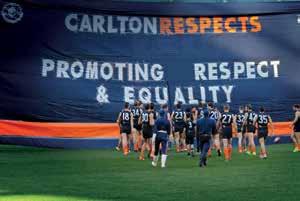PARTNERSHIP OPPORTUNITIES WITH THE CARLTON FOOTBALL CLUB OFFICAL SHORTS PARTNER AFL AND AFLW COACHES PARTNER MEDIA BACKDROP SIGNAGE CARLTON IN BUSINESS CARLTON MEDIA CARLTON RESPECTS PROGRAM