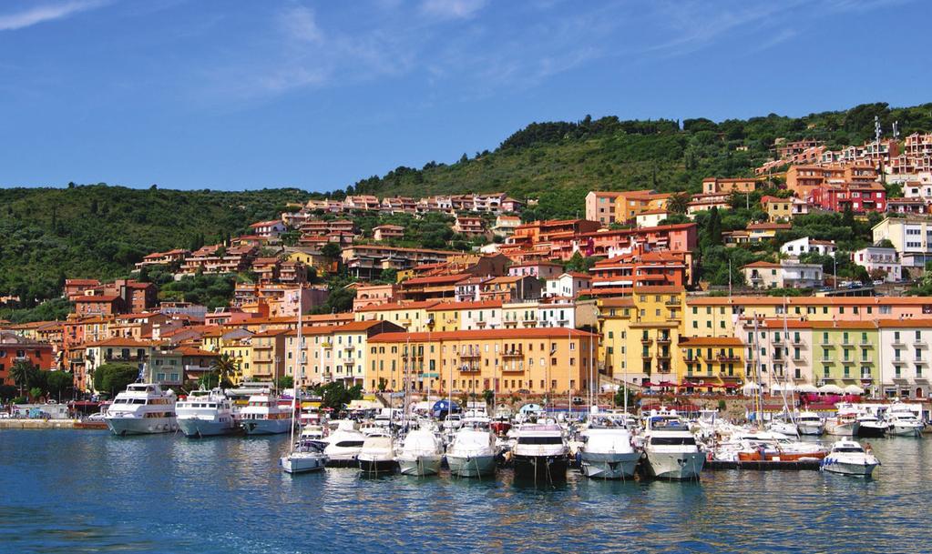 The island of Elba, the Argentario and Porto Santo Stefano are amongst the most beautiful locations in the area, along with the natural parks of